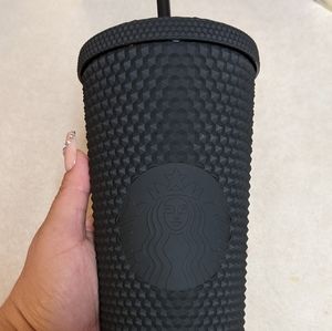 Starbucks black matte venti cup
